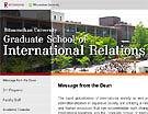 For detailed information on the Graduate School of International Relations, please visit their English-language homepage: