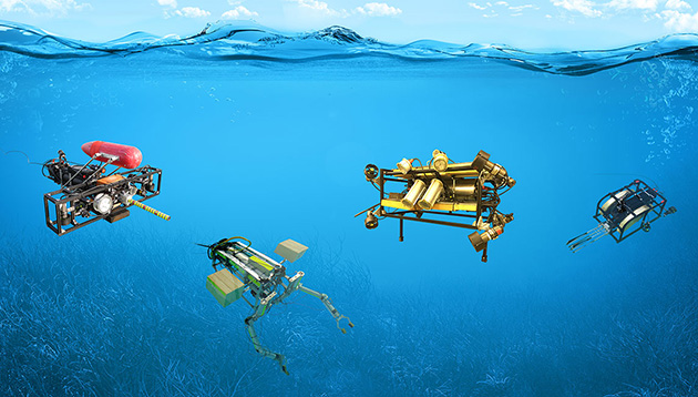Underwater Robots acting as Gatekeepers of Lake Biwa's Environment