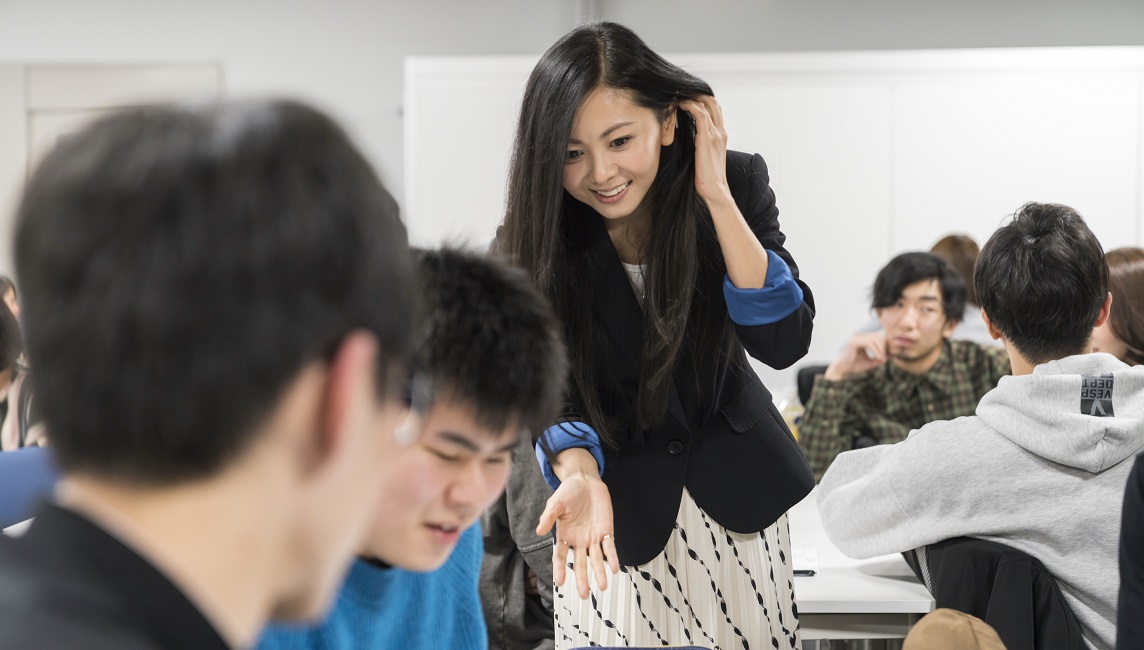 Mai Kuraki Superstar Singer Lectures at Ritsumeikan