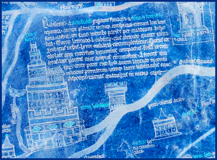 The Hereford Mappa Mundi The Tower of Babel