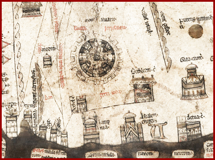 The Hereford Mappa Mundi Jerusalem