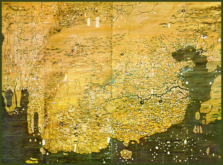 Ming Dynasty World Map circa 1390