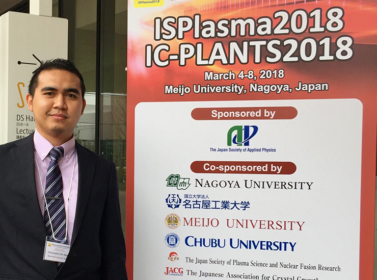 Mr Faizul Salihin Bin Abas at the ISPlasma event