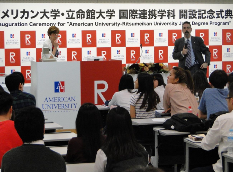  American University’s Professor Patrick Jackson and Dr. Rosemary Shinko Guest Lecture at RU 