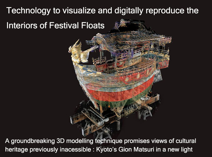 Technology to visualize and digitally reproduce the Interiors of Festival Floats