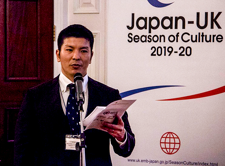 Moderator Sumiaki Maeo, Senior Researcher in the Ritsumeikan Global Innovation Research Organization