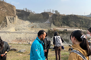 Visit to a landfill