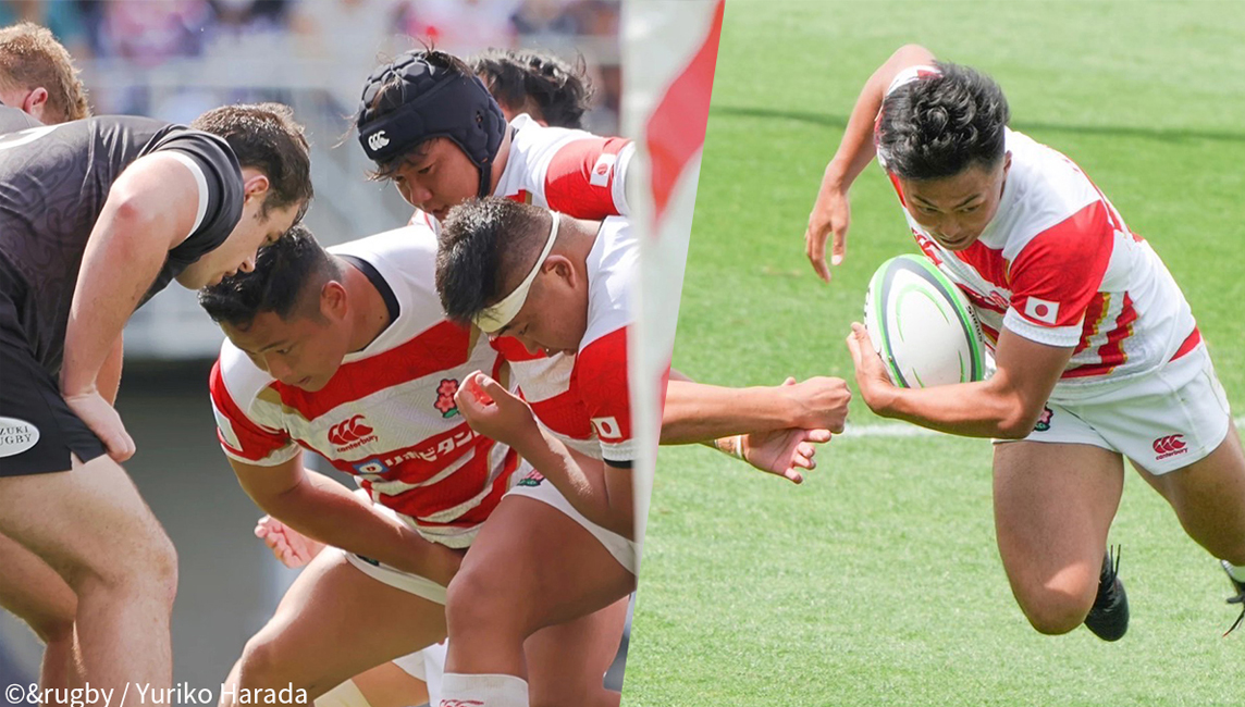 Takashi Omoto and Renji Oike Selected for Japan's U20 Rugby Team