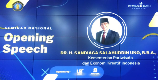 Opening speech by Mr. Sandiago Uno