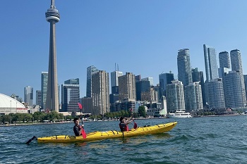 Yuki Otsuka and Ayano Oshima in Toronto