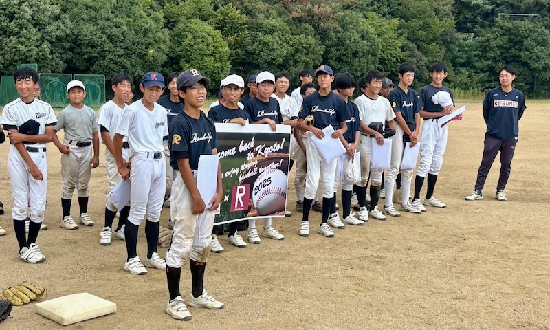 250801 Junior High Baseball US Exchange 0801baseball2