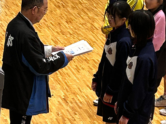 260124 Junior High Girls’ Badminton